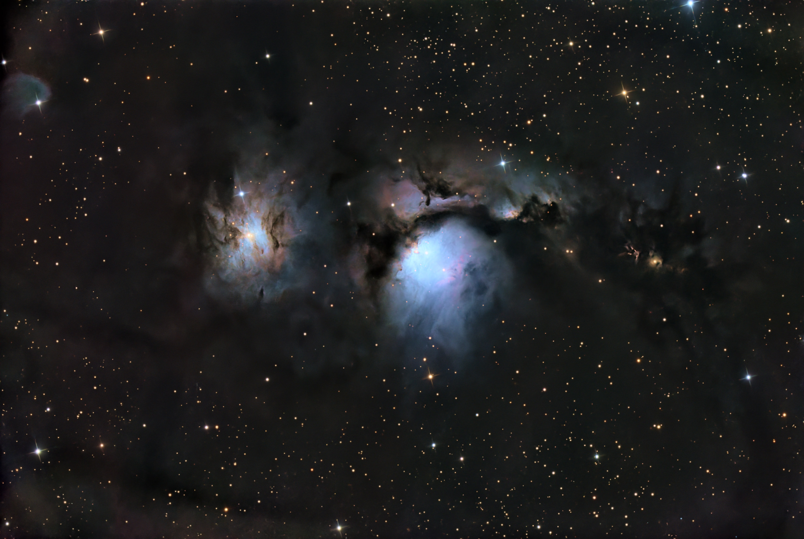Reflection- and Dark Nebulae